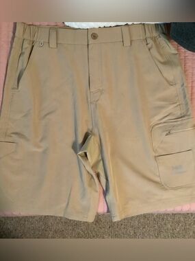 BASSDASH Men’s UPF 50+ 10.5” Fishing Cargo Shorts FP01M
Water Resistant Quick Dr
